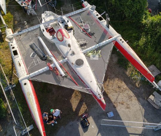 Paradox, un trimaran de 10m &copy;Nicolas Marcillaud