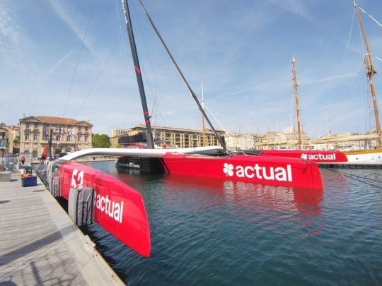 Actual Ultim 4 en escale &agrave; Marseille &copy;Maxime Leriche