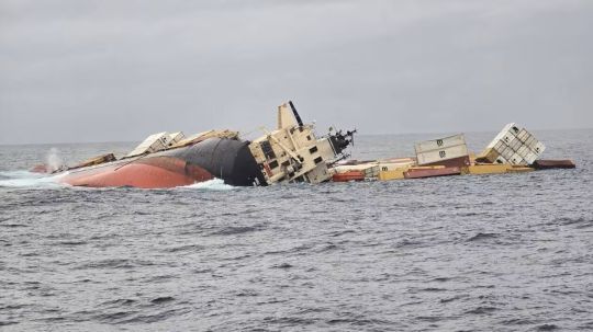 Le MSC Elba 3 avait chavir&eacute; au large de l'Inde