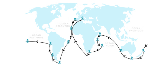 Le parcours de Sandrine et Caramel &copy;odysea