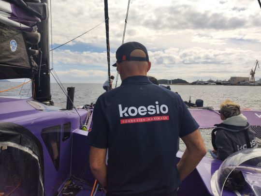 Double vainqueur dla Route du Rhum, Erwan doit renoncer &agrave; ce qui aurait du &ecirc;tre sa derni&egrave;re participation &copy;Maxime Leriche