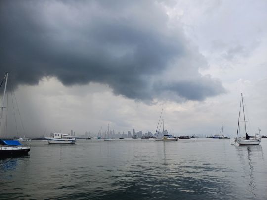Le mouillage de Panama City