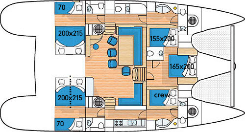 59 foot privilege 585 catamaran