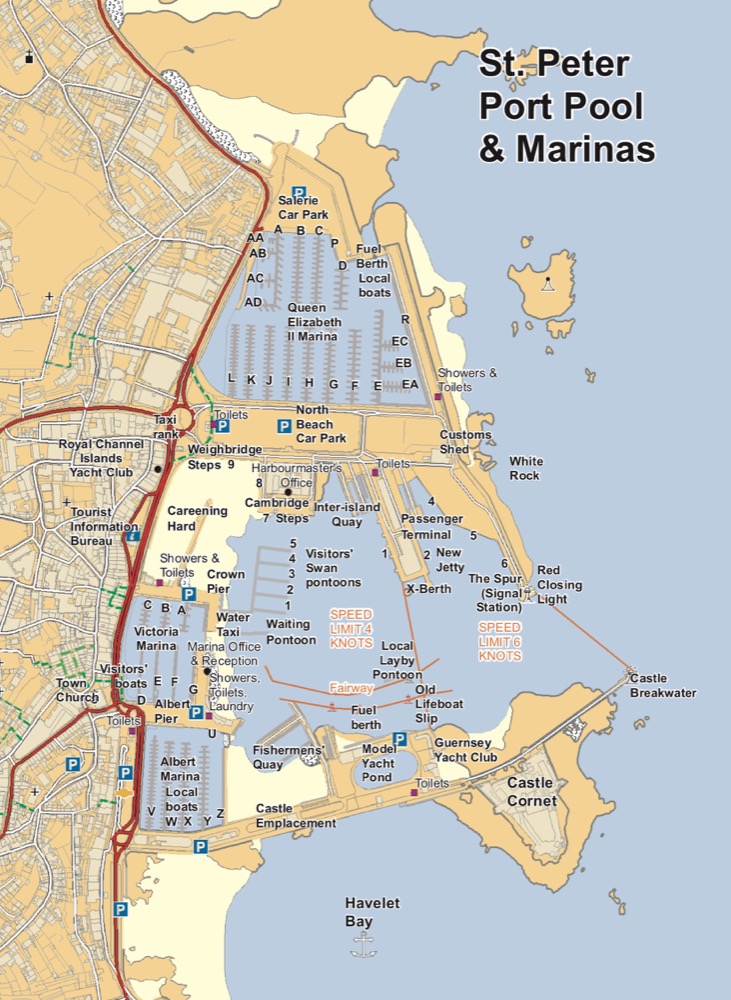Plan du port