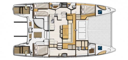 Plan d'aménagement du voilier Plan d'amenagement du voilier