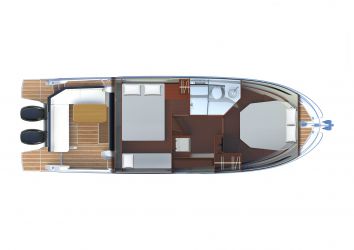 Plan d'aménagement du voilier Plan d'amenagement du bateau