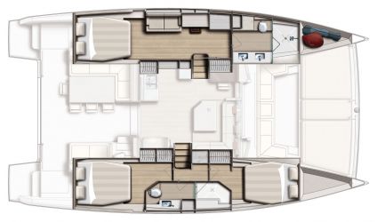 Plan d'aménagement du voilier Plan d'amenagement du bateau