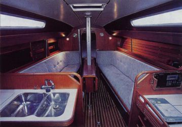 Plan d'aménagement du voilier Plan d'amenagement du bateau