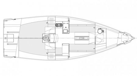 Plan d'aménagement du voilier Plan d'amenagement du bateau