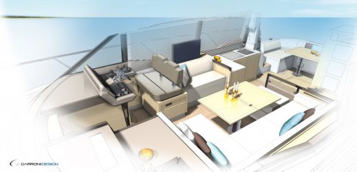 Plan d'aménagement du voilier Plan d'amenagement du bateau
