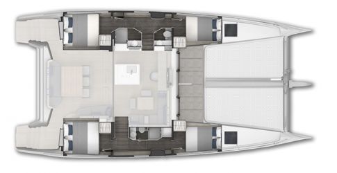 Plan d'aménagement du voilier Plan d'amenagement du bateau