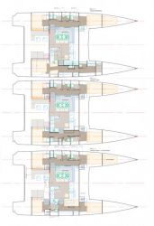 Plan d'aménagement du voilier Plan d'amenagement du voilier