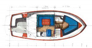 Plan d'aménagement du voilier Plan d'amenagement du voilier