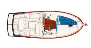 Plan d'aménagement du voilier Plan d'amenagement du voilier