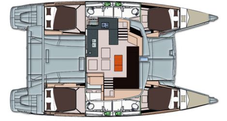 Plan d'aménagement du voilier Plan d'amenagement du voilier
