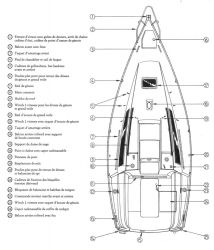 Plan d'aménagement du voilier Plan d'amenagement du bateau