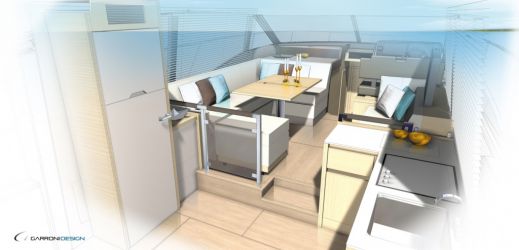 Plan d'aménagement du voilier Plan d'amenagement du voilier