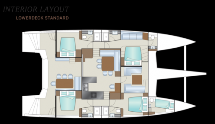 Plan d'aménagement du voilier Plan d'amenagement du bateau