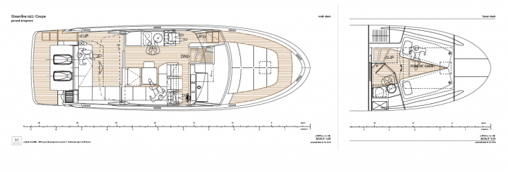 Plan d'aménagement du voilier Plan d'amenagement du voilier