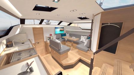 Plan d'aménagement du voilier Plan d'amenagement du voilier