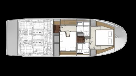Plan d'aménagement du voilier Plan d'amenagement du bateau