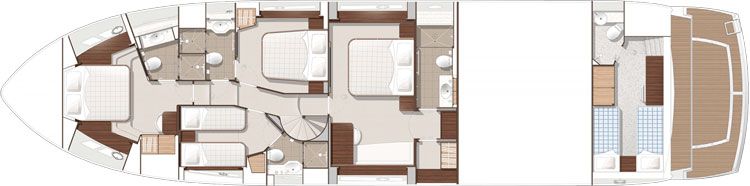 Plan d'aménagement du voilier Plan d'amenagement du bateau