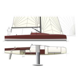 Plan d'aménagement du voilier Plan d'amenagement du bateau