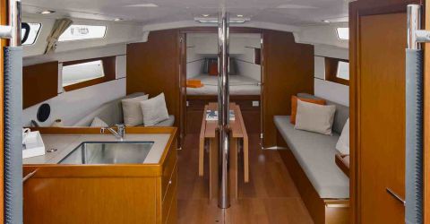 Plan d'aménagement du voilier Plan d'amenagement du bateau