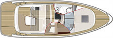 Plan d'aménagement du voilier Plan d'amenagement du voilier
