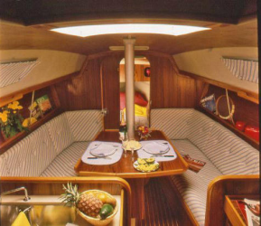 Plan d'aménagement du voilier Plan d'amenagement du bateau