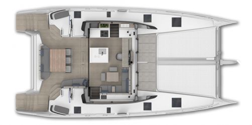 Plan d'aménagement du voilier Plan d'amenagement du voilier
