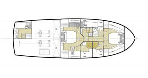 Plan d'aménagement du voilier Plan d'amenagement du voilier