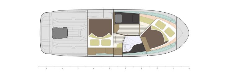 Plan d'aménagement du voilier Plan d'amenagement du voilier