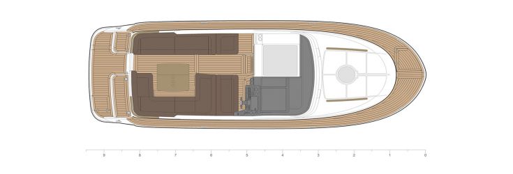 Plan d'aménagement du voilier Plan d'amenagement du bateau