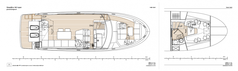 Plan d'aménagement du voilier Plan d'amenagement du voilier