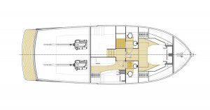 Plan d'aménagement du voilier Plan d'amenagement du bateau