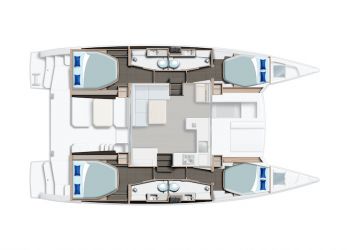 Plan d'aménagement du voilier Plan d'amenagement du bateau