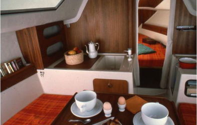 Plan d'aménagement du voilier Plan d'amenagement du bateau