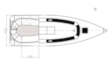 Plan d'aménagement du voilier Plan d'amenagement du voilier