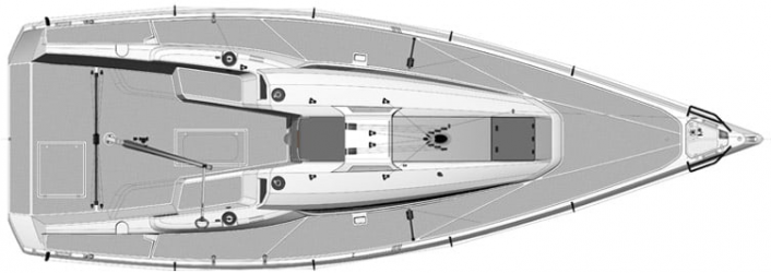 Plan d'aménagement du voilier Plan d'amenagement du voilier