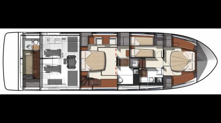 Plan d'aménagement du voilier Plan d'amenagement du bateau
