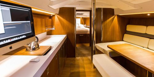 Plan d'aménagement du voilier Plan d'amenagement du bateau