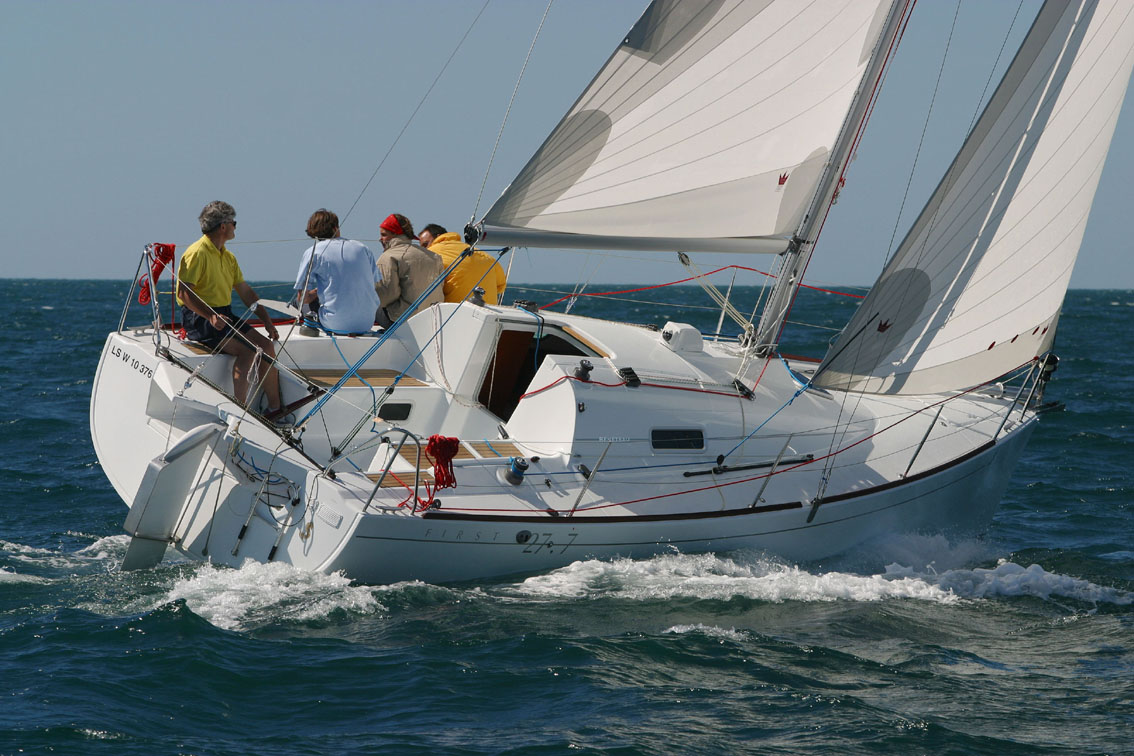 beneteau first 27.7 sailboatdata