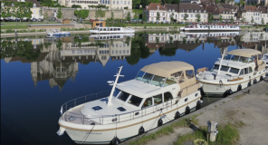 Port de plaisance d'Auxerre - Aquarelle
