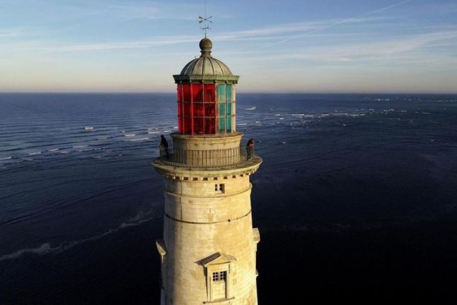 Le phare de Cordouan et ses secteurs rouge et vert