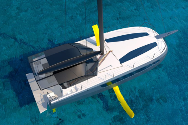 Le Skaw A sera le 1er foiler de croisière