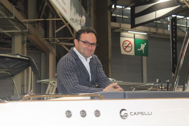Umberto Capelli, dirigeant du chantier Capelli