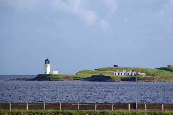 Le phare d'Arnish  Stornoway Harbour, sur l'le de Lewis dans les Hbrides cossaises