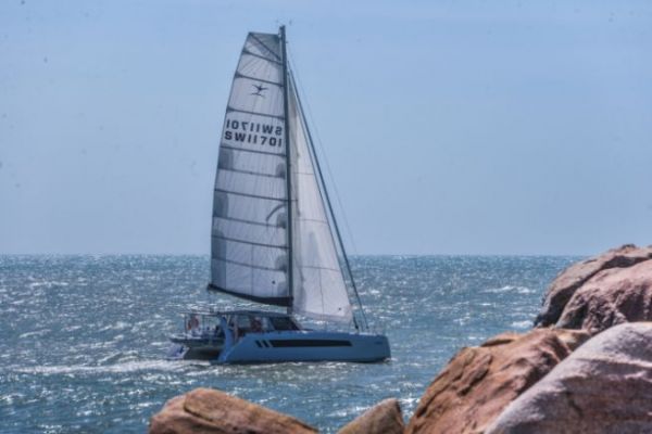 Le Seawind est un catamaran unique  bien des gards.