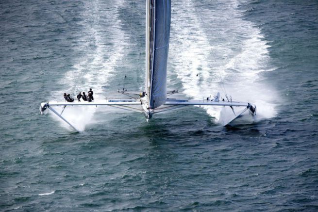 hydroptere sailboat